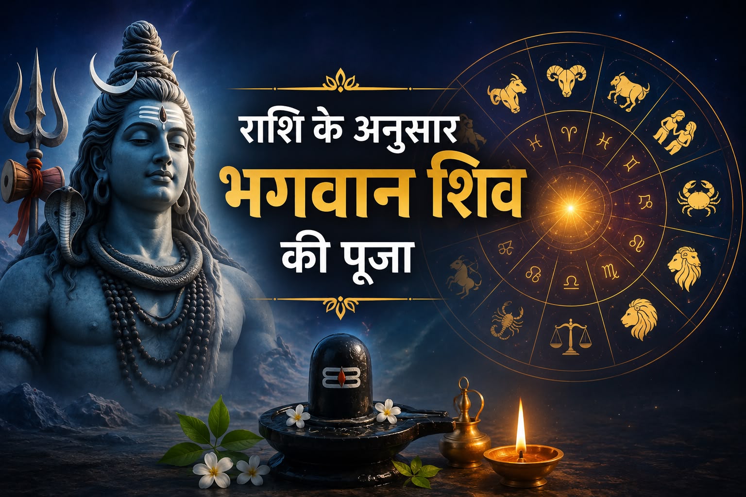 राशि के अनुसार भगवान शिव की पूजा कैसे करें? जानिए अपनी राशि के लिए विशेष शिव उपासना